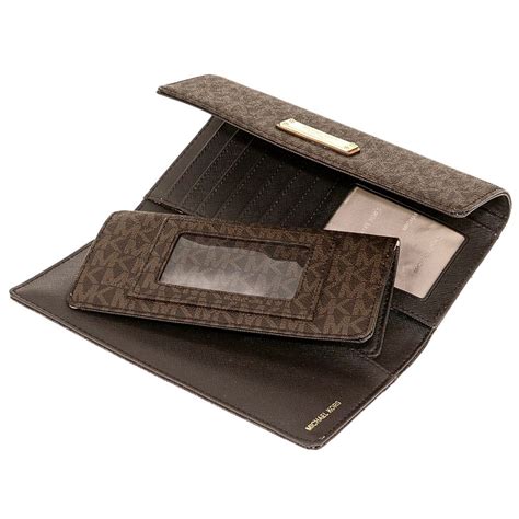 michael kors checkbook|Michael Kors checkbook wallet black.